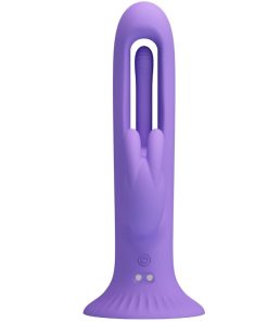 Alternative view of PRETTY LOVE - KILLMOULIS RABBIT VIBRATOR 12 VIBRATION MODES PURPLE