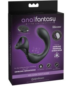 Alternative view of ANAL FANTASY ELITE COLLECTION - VIBRATING ANAL MASSAGER WITH REMOTE CONTROL