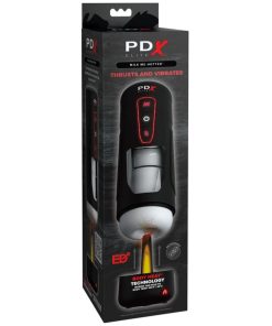 PDX ELITE - MILK ME HOTTER AUTOMATIC MASTURBATOR WITH THRUSTING AND HEAT EFFECT VIBRATION - slika 2
