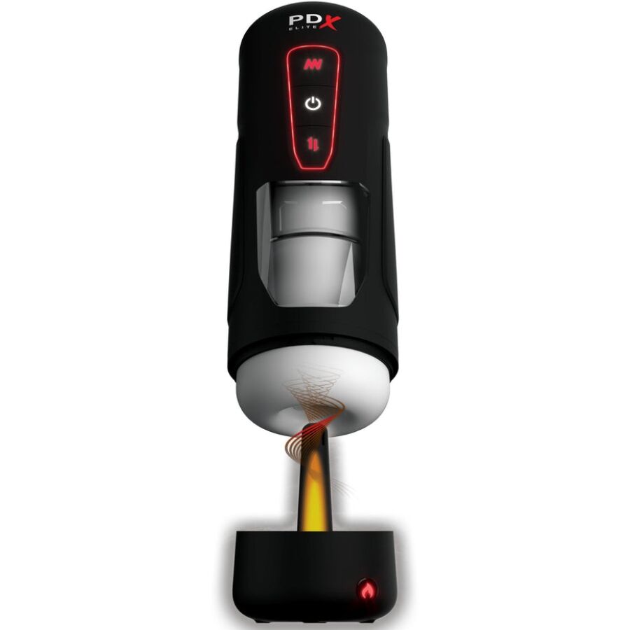 PDX ELITE - MILK ME HOTTER AUTOMATIC MASTURBATOR WITH THRUSTING AND HEAT EFFECT VIBRATION - slika 3