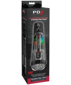 Alternative view of PDX ELITE - VIEWTUBE MAX VIEW AUTOMATIC MASTURNADOR WITH TRANSPARENT SUCTION