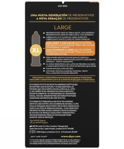 Alternative view of SKYN - LARGE EXTRA ADJUSTMENT CONDOMS 10 UNITS