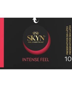 SKYN - INTENSE FEEL TEXTURED CONDOM WITH WAVY DESIGN 10 UNITS - slika 3