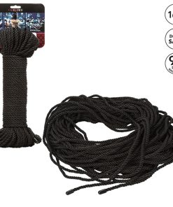 CALEXOTICS - SCANDAL BLACK BDSM ROPE 50 M - slika 3