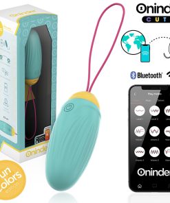 ONINDER CUTE - LOVE PLEASURE VIBRO-ROTATING SILICONE GEM EGG - FREE WORLDWIDE APP - slika 3