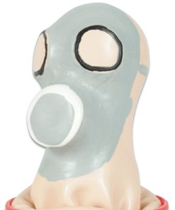 CONDOMERIE - HANDPAINTED NOVELTY CONDOMS GAS MASK - slika 3