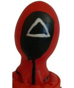 CONDOMERIE - HANDPAINTED NOVELTY CONDOMS TRIANGLE - slika 2