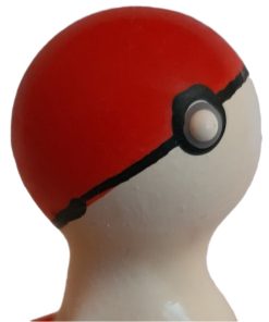 CONDOMERIE - HANDPAINTED NOVELTY CONDOMS POKEBALL RED-WHITE - slika 2