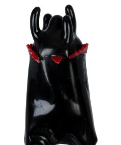CONDOMERIE - HANDPAINTED NOVELTY CONDOMS BLACK TOWER