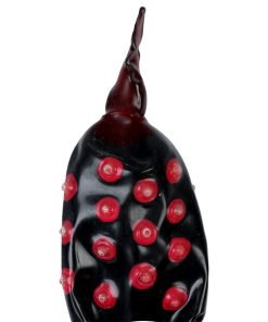 CONDOMERIE - HANDPAINTED NOVELTY CONDOMS BLACK FAKIR