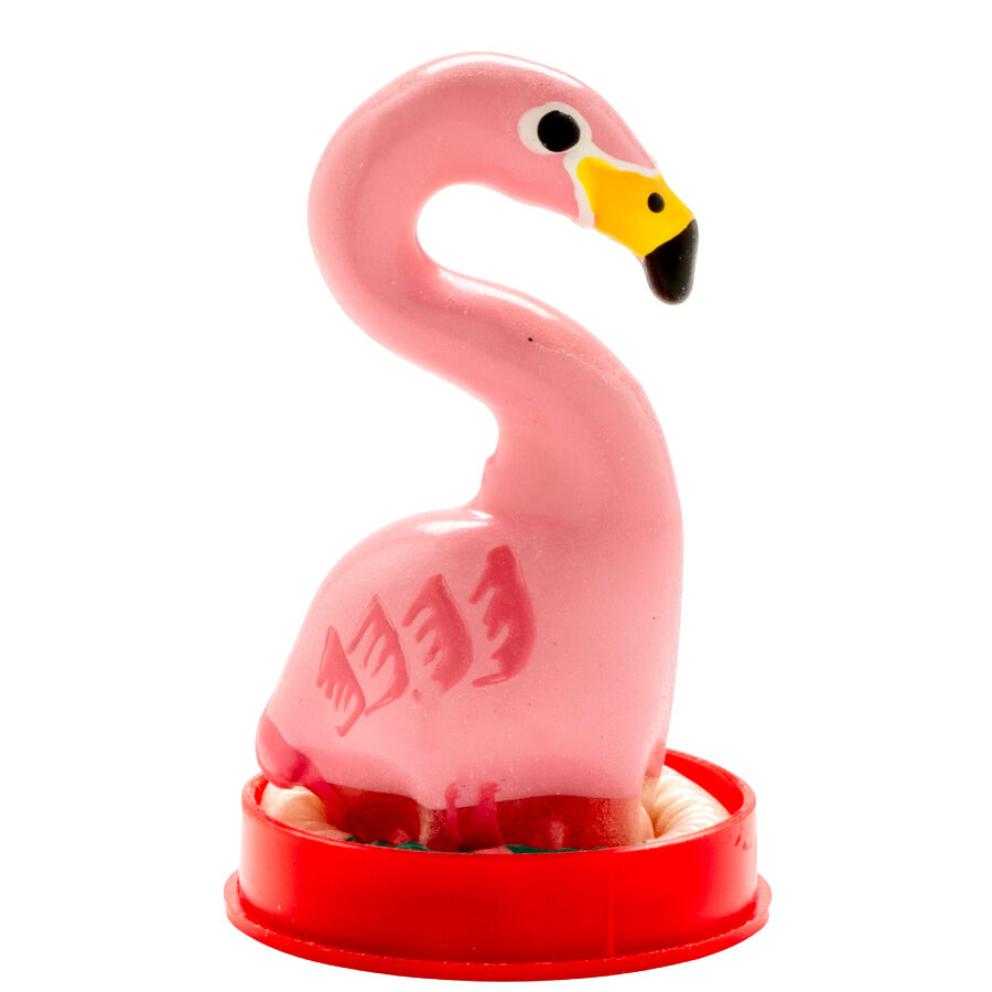 CONDOMERIE - HANDPAINTED NOVELTY CONDOMS FLAMINGO PINK - slika 2