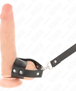 KINK - PENIS RING WITH ADJUSTABLE LEATHER STRAP - slika 2