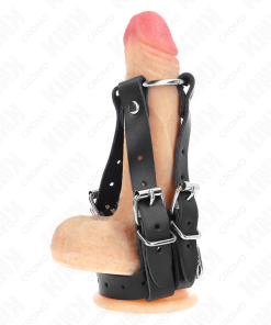 KINK - PENIS RING WITH MULTIPLE ADJUSTABLE STRAPS