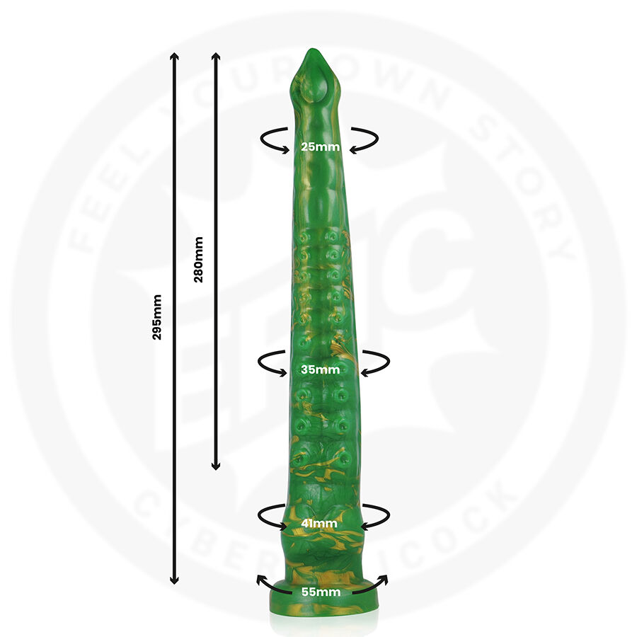 EPIC - DILDO HYLOS GREEN FLASH - slika 3