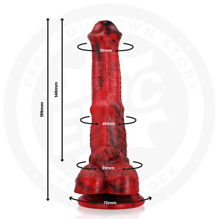 EPIC - DILDO VULCANUS NIGHT DRAGON - slika 3