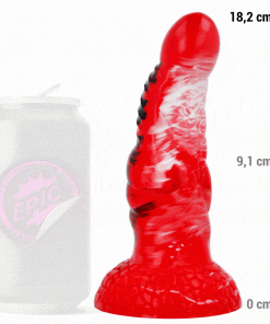 Alternative view of EPIC - DILDO AGNIS CRIMSON FIRE