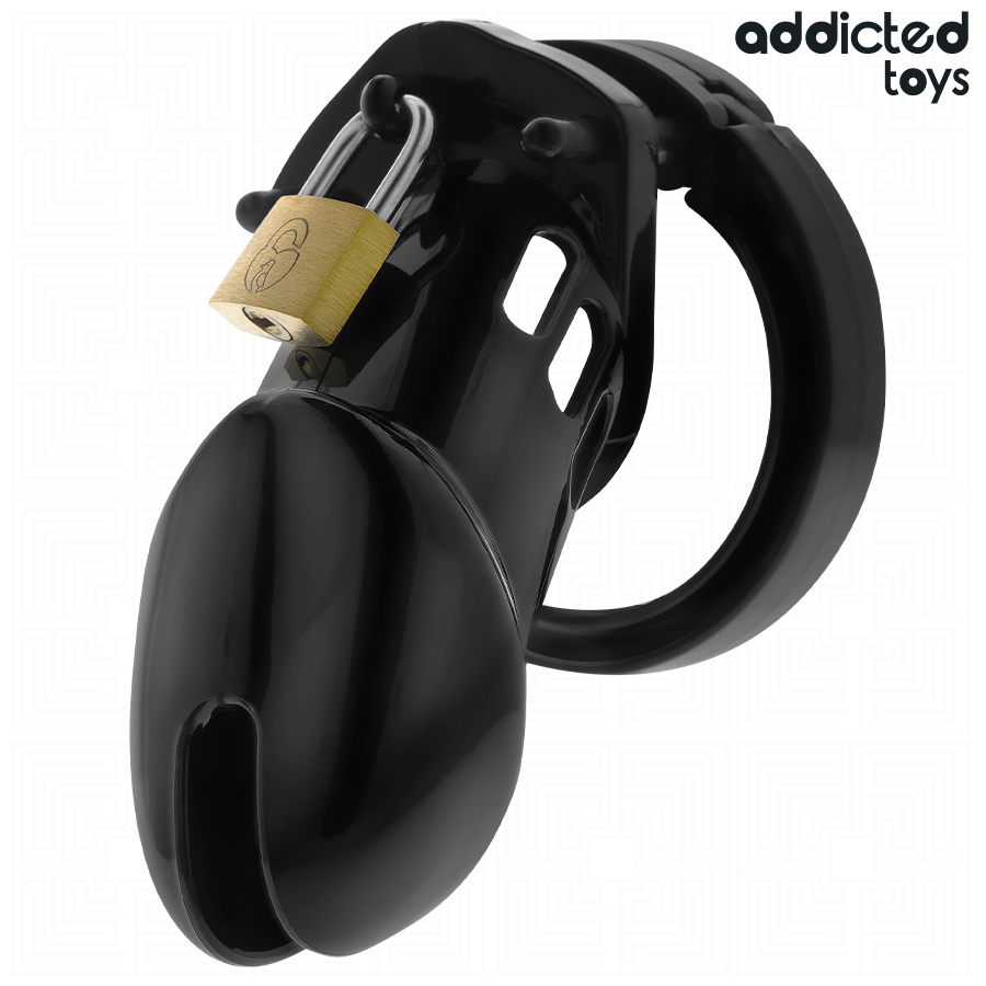ADDICTED TOYS LOCKED - OBSIDIAN HOLD PENIS CAGE SIZE M - slika 2