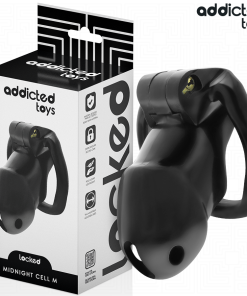 ADDICTED TOYS LOCKED - MINDNIGHT CELL PENIS CAGE 4.2 CM SIZE M