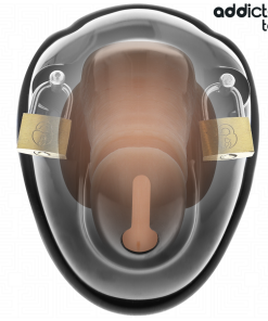 ADDICTED TOYS LOCKED - KEYLESS RESTRAINT PENIS CAGE 11.5 CM - slika 3