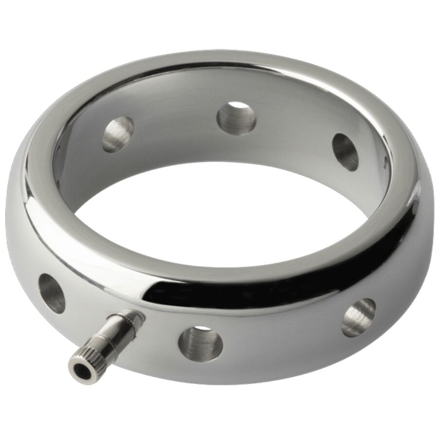 ELECTRASTIM - PRESTIGE ELECTROMAGNETIC METAL PENIS RING 42 MM - slika 2