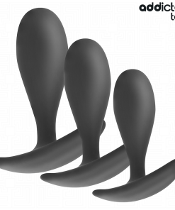 Alternative view of ADDICTED TOYS - SET OF 3 ANAL PLUG SILICONE MODEL 2