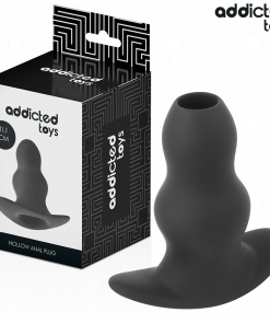 ADDICTED TOYS - HOLLOW ANAL PLUG SILICONE SIZE L 11.1 CM