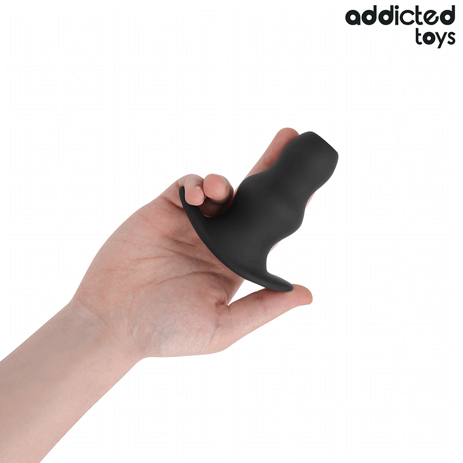 ADDICTED TOYS - HOLLOW ANAL PLUG SILICONE SIZE M 9.6 CM - slika 3