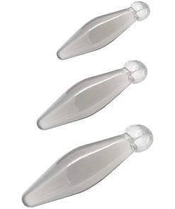 TOYJOY - ANAL PLAY 3-PIECE TRANSPARENT FINGER RIMMER