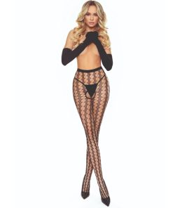 PASSION - TIOPEN 031 BLACK TIGHTS 3/4