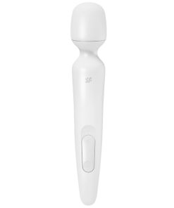 SATISFYER - WAND ERLAND VIBRATING MASSAGER WHITE