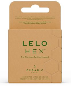 LELO - HEX ORGANIC CONDOM BOX 3 UNITS
