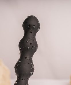 ROCKS- OFF - PETITE SENSATIONS PEARLS ANAL PLUG VIBRATOR BLACK - slika 3