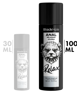 BLACK HOLE - ANAL RELAXING JOJOBA RELAX SILICONE BASE 100 ML - slika 2