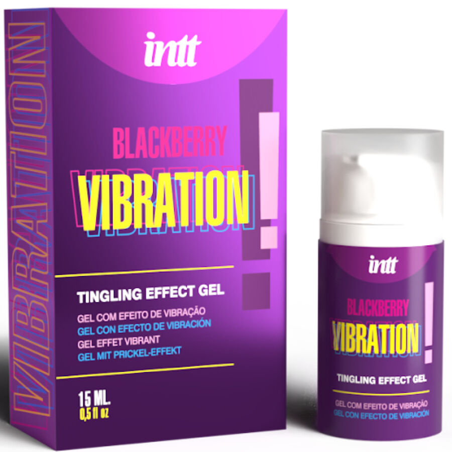 INTT RELEASES - LIQUID VIBRATING GEL BLACKBERRY FLAVOR 15 ML - slika 3