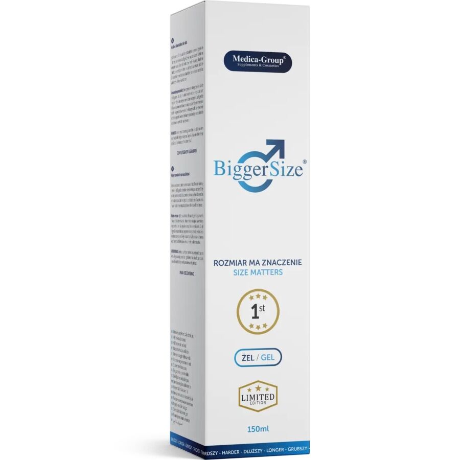 MEDICA GROUP - BIGGER SIZE INTIMATE GEL FOR MEN 150 ML - slika 2
