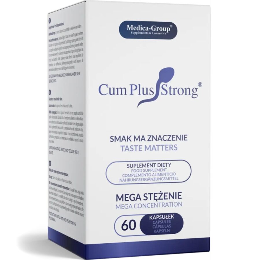 MEDICA GROUP - CUM PLUS STRONG SEMENS ENLARGEMENT 60 CAPSULES - slika 2