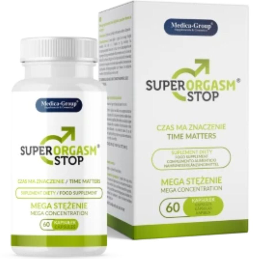 MEDICA GROUP - SUPER ORGASM STOP DELAY FOR MEN 60 CAPSULES - slika 3