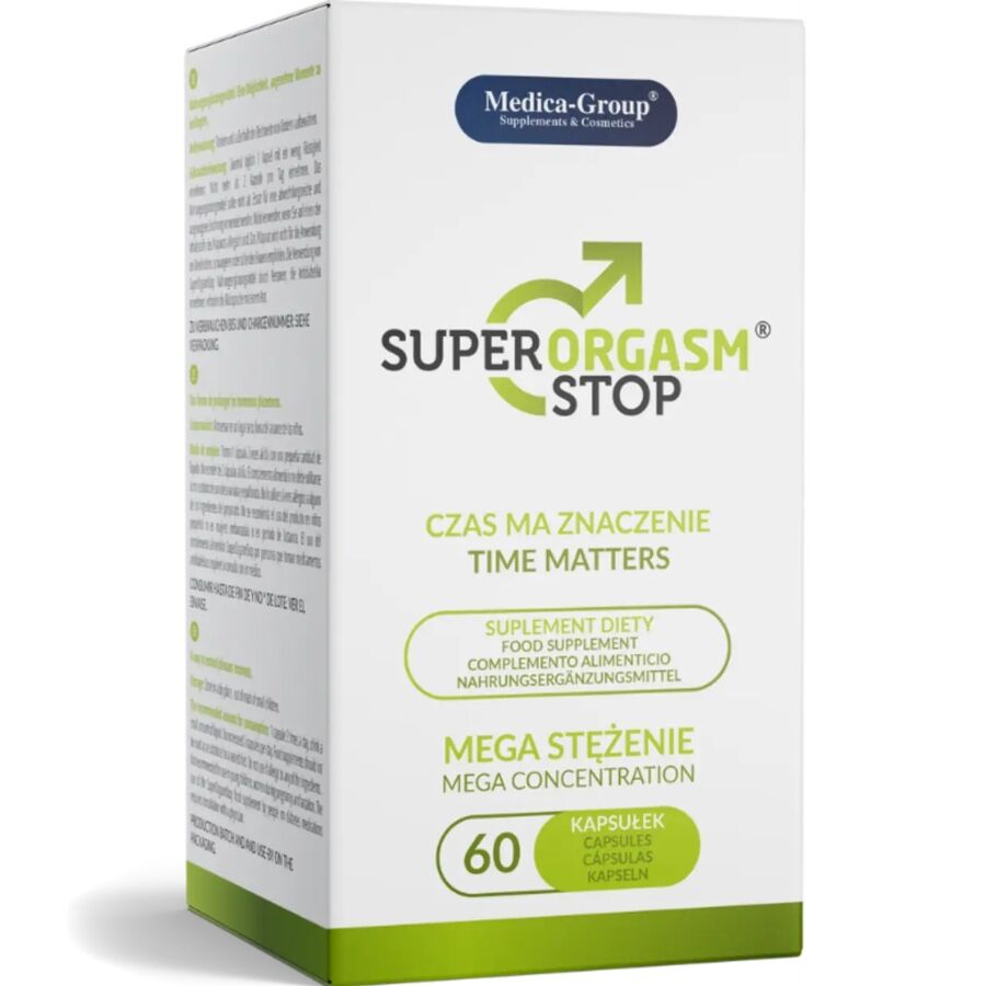 MEDICA GROUP - SUPER ORGASM STOP DELAY FOR MEN 60 CAPSULES - slika 2