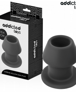 ADDICTED TOYS - EXTREME HOLLOW ANAL PLUG SILICONE SIZE L 10.4 CM