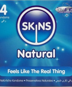 SKINS - NATURAL PREMIUM CONDOMS PACK 4