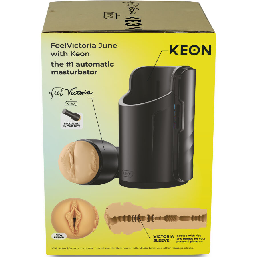 KIIROO - KEON WIFI COMBO VICTORIA JUNE AUTOMATIC MASTURBATOR + FEEL STROKER - slika 3