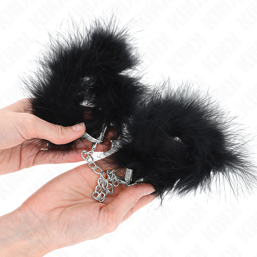 KINK - MINI FEATHER HAND CUFFS - slika 2