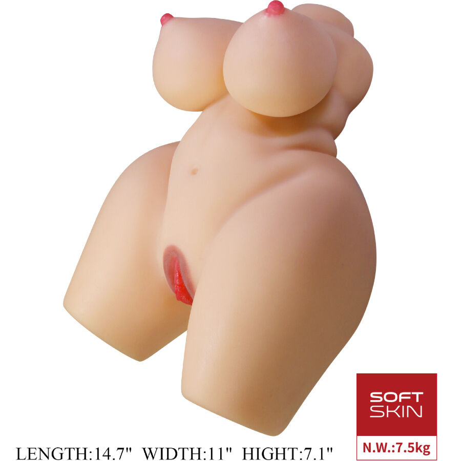 CRAZY BULL - GRACE REALISTIC FEMALE TORSO VAGINA AND ANAL 7.5 KG - slika 2