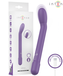 INTENSE - KARLIE RECHARGEABLE G-SPOT STIMULATOR PURPLE