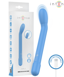 INTENSE - KARLIE RECHARGEABLE G-SPOT STIMULATOR BLUE
