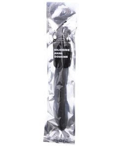 Alternative view of ALL BLACK - MEGA RIPPLE SHOWER ANAL SILICONE 28.5 CM