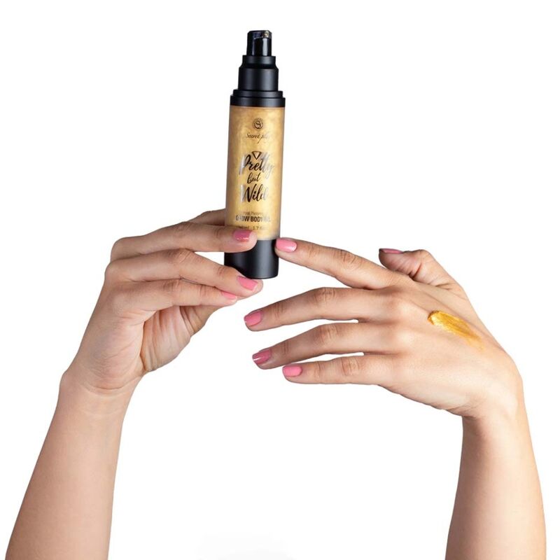 SECRETPLAY - PRETTY BUT WILD GLOW BODY OIL 50 ML - slika 2