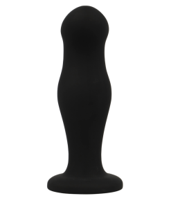 BLACK&SILVER - SEAN PLUG ANAL PREMIUM SILICONE BLACK - slika 3