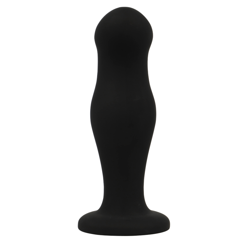 BLACK&SILVER - SEAN PLUG ANAL PREMIUM SILICONE BLACK - slika 3