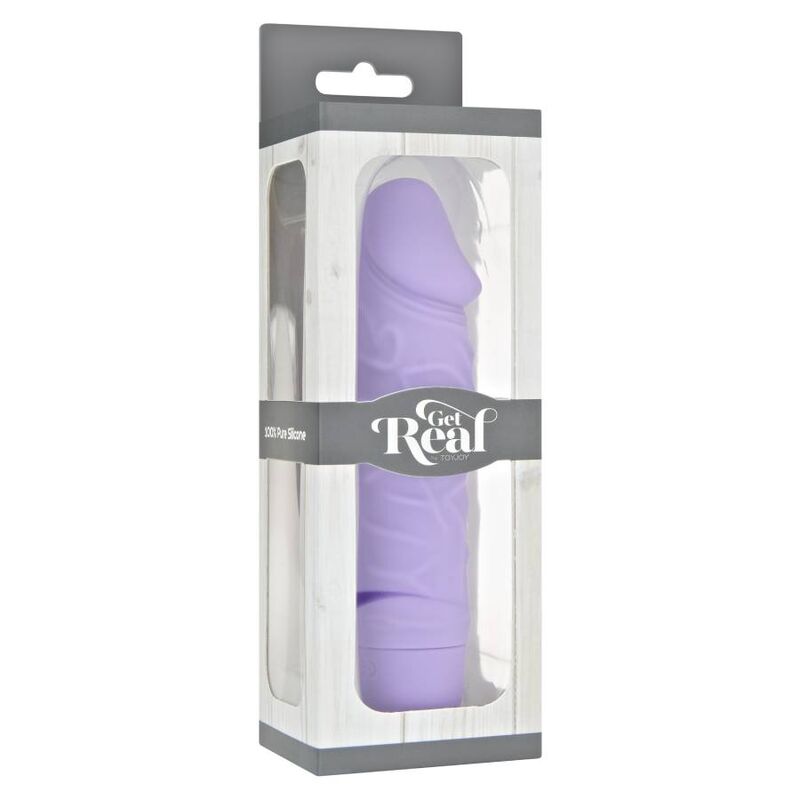 GET REAL - MINI CLASSIC VIBRATOR PURPLE - slika 3